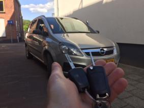 Opel Zafira autosleutel met afstandsbediening bijmaken