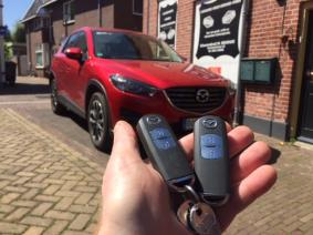 Mazda CX5 2015 keyless autosleutel bijmaken
